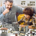 ZHX Sets 550pcs, WW2 Pack Military Base Building Block - War Defence Base with Guard Tower, Prison and Air Defence Gun