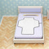 Portable Washable Diaper Changing Mat - Waterproof Newborn Changing Pad with Wave Design
