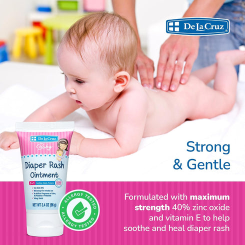 De La Cruz Baby Care Bundle - Gas Drops and Diaper Rash Cream