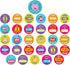 30 Set 3-5+ Fun Express Brain Break Activities Exercise Cards & Movement Dice for Kids - Piece Classroom Games