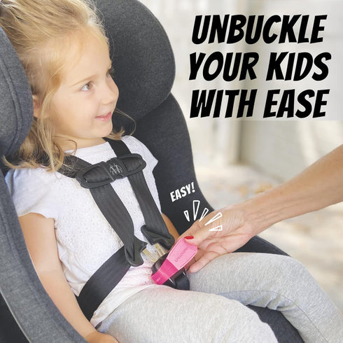 UnbuckleMe Car Seat Buckle Release Tool, Easy Opener Aid for Arthritis, Long Nails, for Infant, Toddler Car Seats