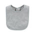 Hudson Baby Unisex Baby Rayon from Bamboo Bib - 10pk with Waterproof Lining, Gray White, One Size