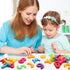 Alphabet Learning Toys for Kids, 40PCS ABC Toys for Ages 3-5, Educational Letter and Number Mochi Squishy Toys