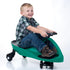 Wiggle Car Ride On Toy, No Batteries, Gears or Pedals, Outdoor Ride Ons for Kids 3 Years and Up, Green