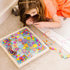 Melissa & Doug Created by Me! Bead Bouquet Deluxe Wooden Bead Set with 220+ Beads for Jewelry-Making, Multicolor, 9½