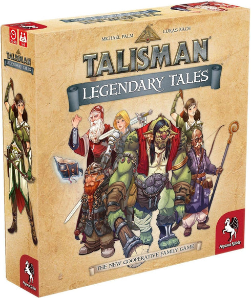 Pegasus Spiele Talisman - Legendary Tales Board Game, Multicolor