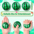 36 Pack 2.5 Inch Summer Zhanmai Watermelon Stress Balls Party Favors Sensory Fidget Toy Mini Watermelon Foam Balls One