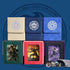 MTG Deck Box with Commander Display for 120+ Single Sleeved Cards - Denim Magnetic Card Storage Box