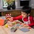 Set, Set, 3 Fat Brain Toys Pretendables Backyard Pizza Oven Kids Pretend Play Food Accessory with Storage, Pizza Play
