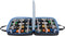 KISLANE Carrying Case for 24 Monster Jam Trucks, Kids Toy Truck Storage for 1:64 Scale Trucks