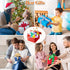200 Pack Mini Pop Keychain Fidget Toys Square Sensory Stress Relief Toy Bulk for Kids & Adults | Party Favors, Goodie