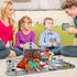 Set Pullback 4-8, Magnetic Tiles Road with Car, Magnetic Blocks for Kids Ages Magnet Tiles for Preschool STEM Building