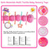 6-12 6-in-1 Tummy 0 3 6 9 12 18 Baby Girls Toys Months - Infant Sensory Music Animal Stuffed Caterpillar Toy