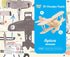 2 Packs 3D Georgie Porgy of Wooden Puzzles, DIY Models Kits for Kids, Dinosaur Animal Airplane Car Woodcraft