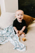 Indigo Premium Knit Baby Swaddle Blanket - Large Size