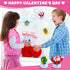 Classroom/School,24PCS 3+ Uiseba Valentines Day Gifts for Kids Building Blocks Succulent Plants Kits and Valentines