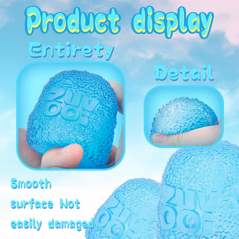Soft Sensory Fidget Toy - Collectible Fudge Candy - Slow Rising Stress Balls Stretchy Fidget Ball for Anxiety Stress