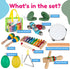 Set Stoie's Kids Musical Instruments Wooden Percussion Instruments for Toddlers, Xylophone, Tambourine, Maracas, Music