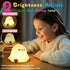 Lamp,2 Dimmable DREAMING MY DREAM Cute Penguin Night Light,LED Squishy Novelty Night Levels Nursery Bedroom Nightlight
