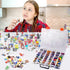FULLCASE Collector Case for Mini Brands 5 Surprise Series 1 2 3 4 - Storage Organizer for Miniature Collectible Toys