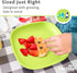 Re-Play Toddler Plates - 22 Oz. Deep-Walled Flat Kids Plates, Dishwasher & Microwave Safe, Set of 3 - Aqua Asst.