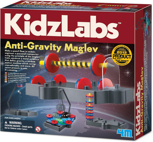 4M Kidzlabs Anti Gravity Magnetic Levitation Science Kit, Educational Gift for Kids & Teens (3686)