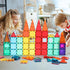 Magnetic Building Tiles for Kids, 64 PCS Educational Stacking Blocks for Boys & Girls, STEM Learning Toys