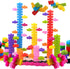 STEM Building Blocks Toys for Kids, Educational Gear Interlocking Construction Playset for Creativity