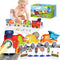 Train Set for Toddlers w/Steam, Sound & Lights, Toddler Toys for Age