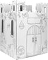 Easy Playhouse Haunted Castle, Kids Art & Craft for Indoor & Outdoor Fun, Decorate a Cardboard Fort