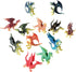(12), 36 10 U.S. Toy Assorted Color and Design Mini Dragon Action Figures months - Years