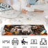 Cow and Flower MTG & TCG Playmat Mouse Pad, 24" x 14" Game Mat for Trading Card Games and Video Games