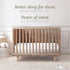 100% Bella Coterie Luxury Bamboo Viscose Crib Sheet | Organically Grown | Ultra Soft | Cooling for Better Sleep | Deep