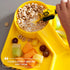 Set 3 set Dinneractive Dining for Kids - Piece Construction Themed Toddler Utensils & Toddler Plates - Toddler Forks
