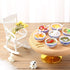 10 Pieces Mini Toy Food Miniatures Chinese Play Food Blue and White Pottery Sweet Soup Syrup Noodle Bowls for Kitchen