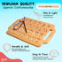 3-5, 3+ 3-5 Hulats Learn to Write: Portable Wooden Alphabet Letter Tracing Sensory Pad Board - Toddler Writing Practice