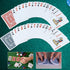 32 Pack,Standard FURWEY Playing Cards Index,Red and Blue Backs,Large Digital Printing is Easy to Read,BlackjackEuchre