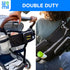 Lil & Mil Crossbody Diaper Bag with Wipes Pocket | Convenient Small Diaper Bag | Doubles as Hanging Stroller Organizer