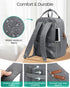 Backpack (26-36L), Qualyphant Extra Large Diaper Bag for Two Kids Twins - Expandable Baby Bag Dual Big Compartments