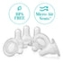 8 6 Pack,Clear,6 Count (Pack 1) Evenflo Feeding Classic BPA-Free Silicone Fast Flow Nipples - Months+