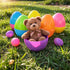 6 Inch 6 6" 4.25" GiftExpress Easter Eggs - Piece Extra Large x Assorted Color Fillable Plastic Eggs - Adult & Kid