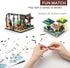 Street View Mini Building Blocks Coffee House Shop Store Kit, Educational Creative Toy for Boys Girls 1025 pcs