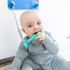 2-in-1 Busy Baby Teething Spoon - Teether and Training Spoon for Self Feeding, Dishwasher Safe, BPA Free, Food Grade