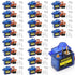 Smraza 20 Pcs SG90 9G Micro Servo Motor Kit (Metal Gear) for