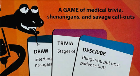 Generic 2024, Who Calls The Shots? Fun Card Game for Nurses, Medical Professionals, and Adults - Nurse Gifts
