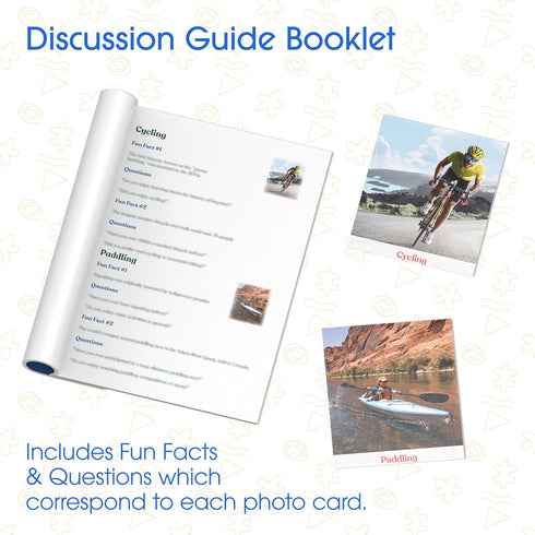 Keeping Busy Match The Photo Game - Fun Facts Set 2 for Seniors with Dementia, Adult Memory Game