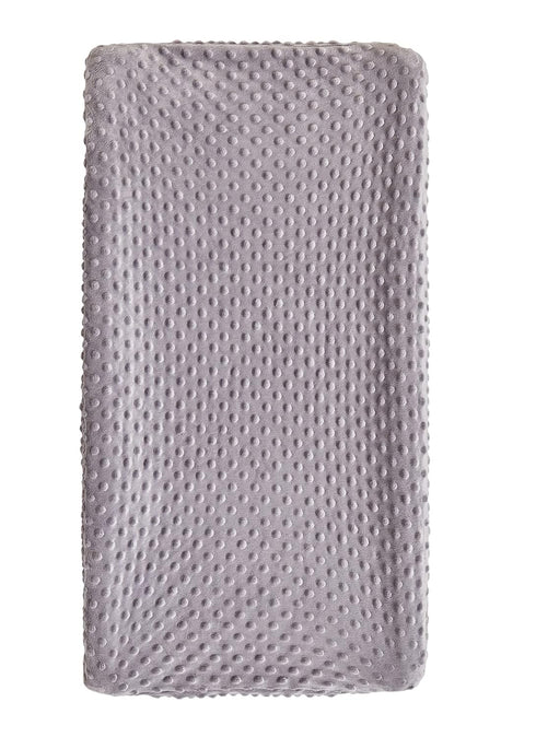 Super Soft Changing Pad Cover, Dots, Skin-Friendly, Wipeable for Baby Boy and Girl (Rose Gray)