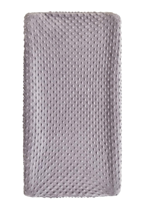 Super Soft Changing Pad Cover, Dots, Skin-Friendly, Wipeable for Baby Boy and Girl (Rose Gray)
