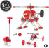 812, The Off Bits Build Your Own Helicopter Toy, SkyBit Transport Educational Stem Building Toys for Boys and Girls