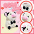 Kawaite Soft Cow Stuffed Animal Plush Toys for Kids, Cute Cow Plushies, Small Stuffed Farm Animal Plush Toys for Girls